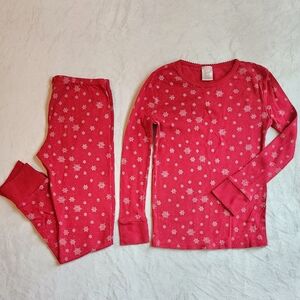 Steve & Barry's Red Floral Kids Pajama Set
